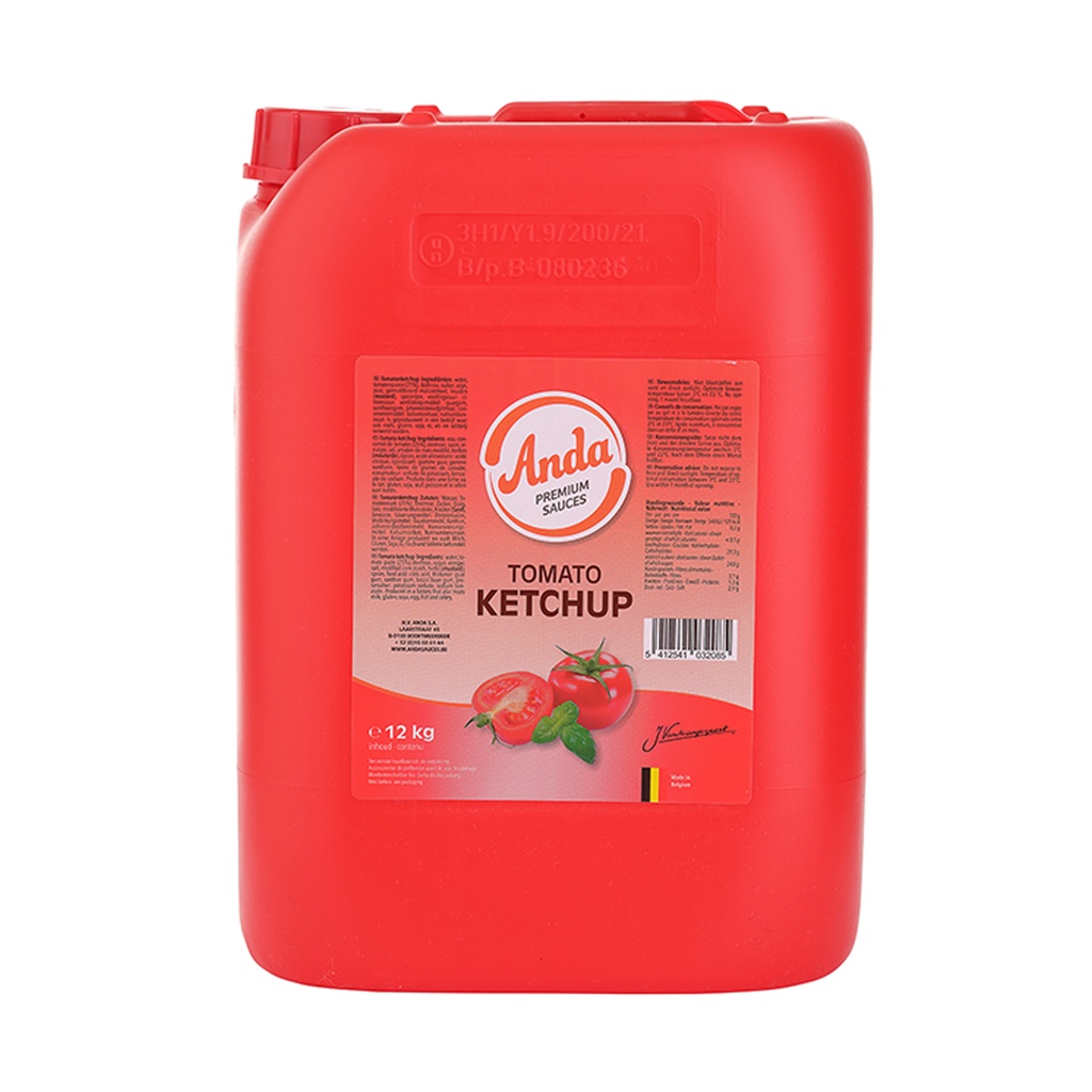 Tomates Ketchup  Anda Can 12 kg