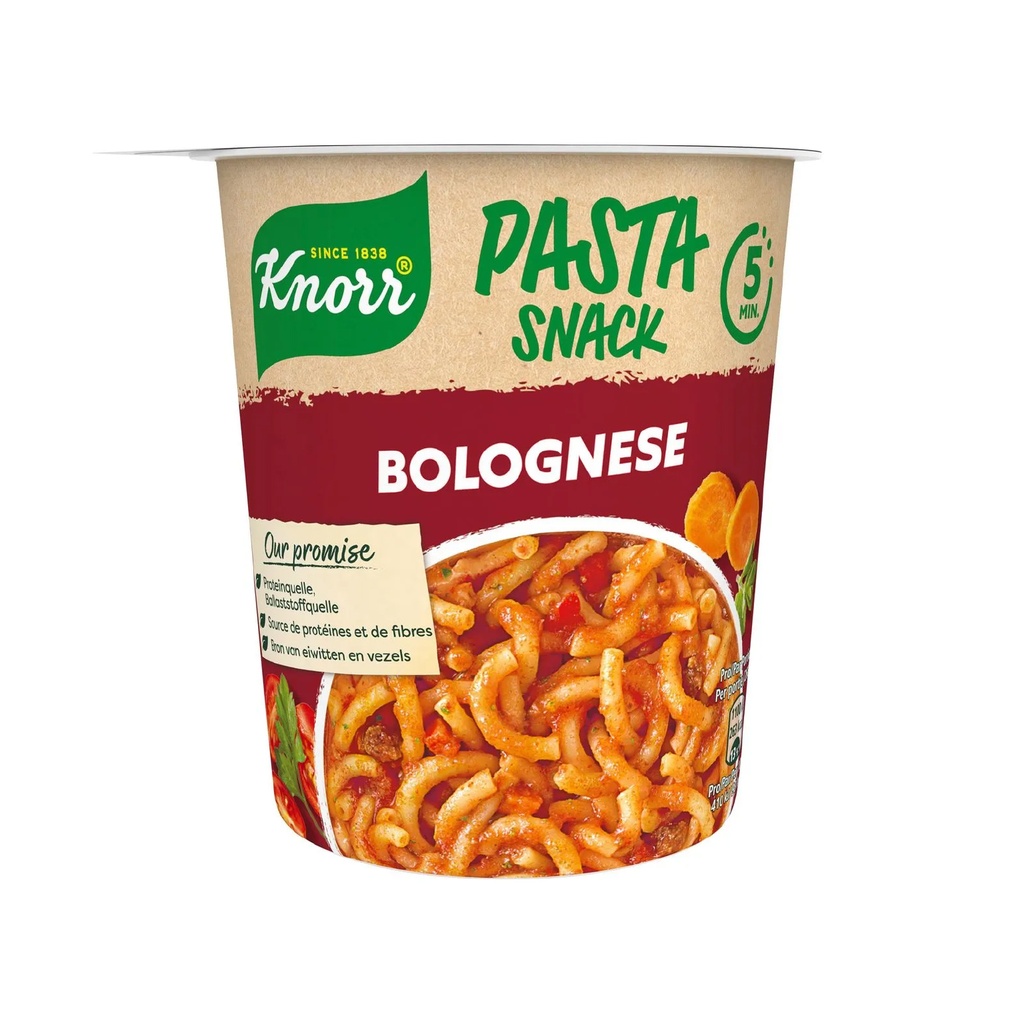 Pasta Snack Pot Bolognese Knorr 68 gr