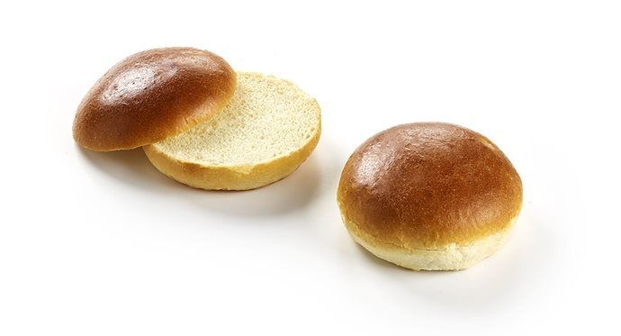 5211 Gourmet Brioche Bun Vegan Précoupé Panesco 50 x 85 gr