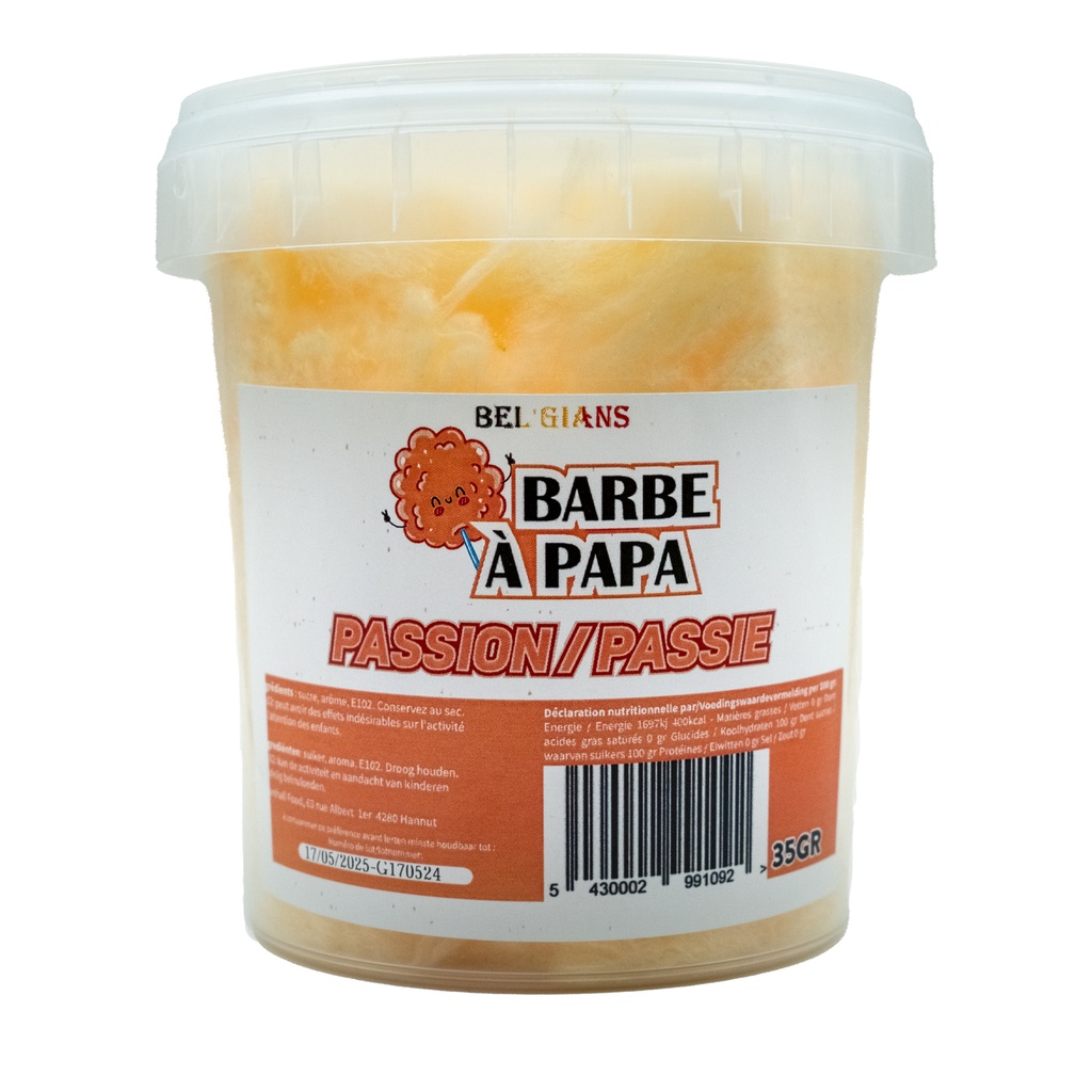Barbe à Papa Passion Bel'Gians 35 gr