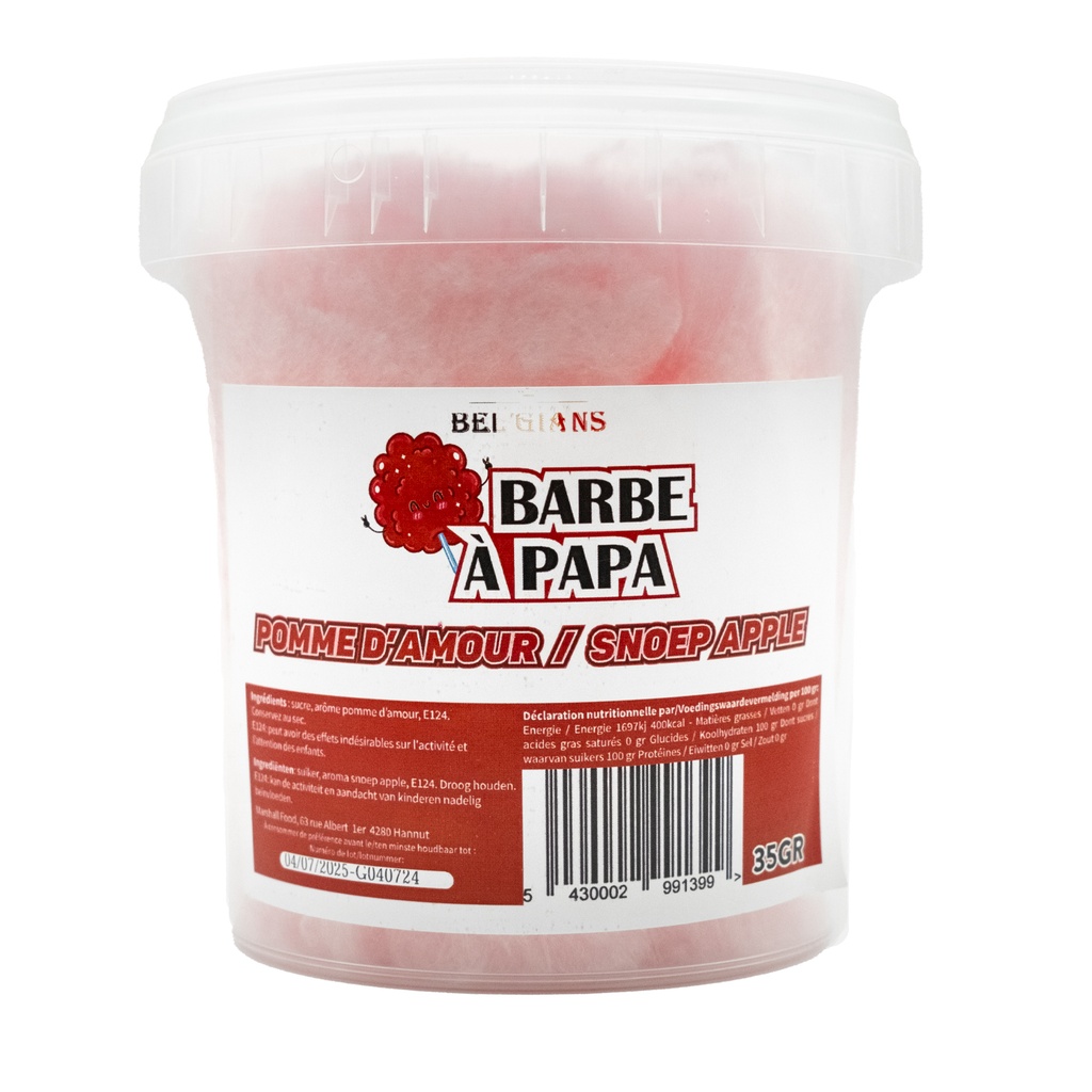 Barbe à Papa Amour Bel'Gians 35 gr