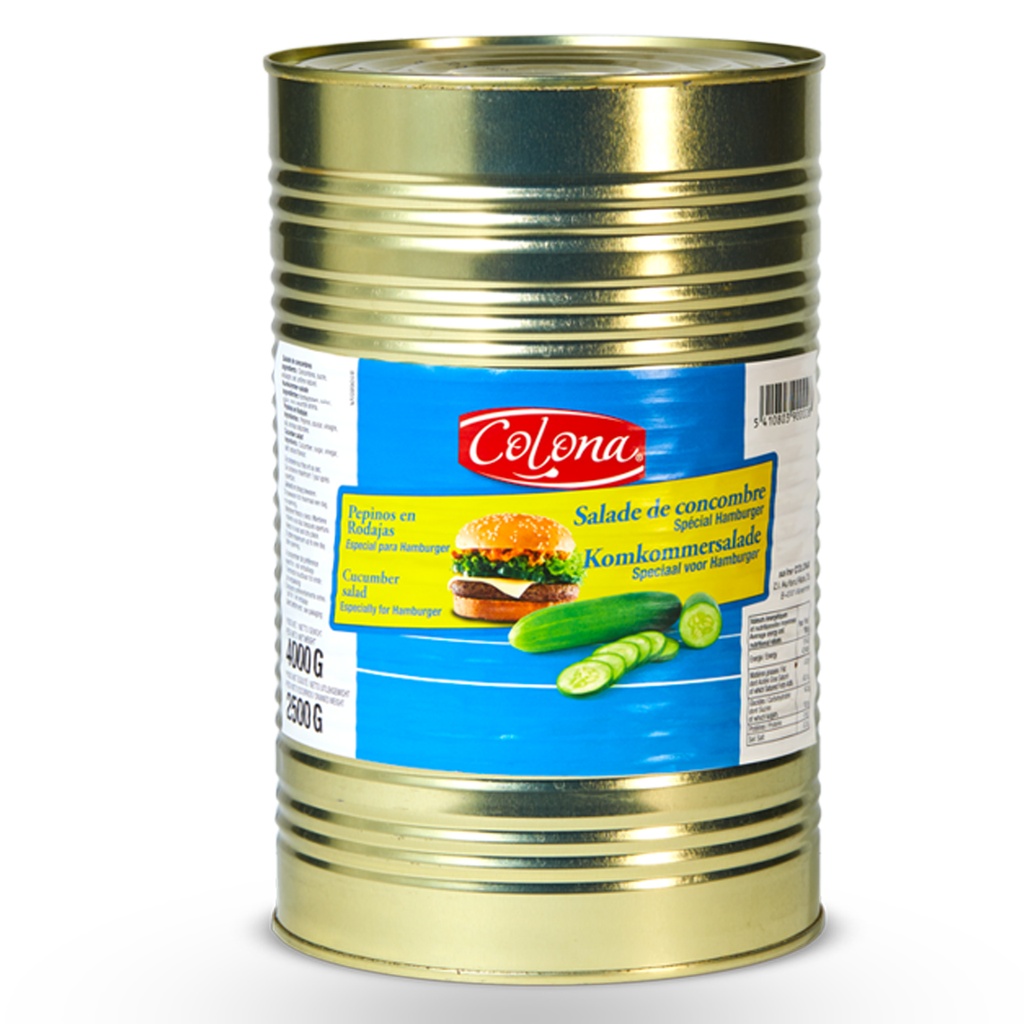 Salade Concombres Conserve Colona 5 L
