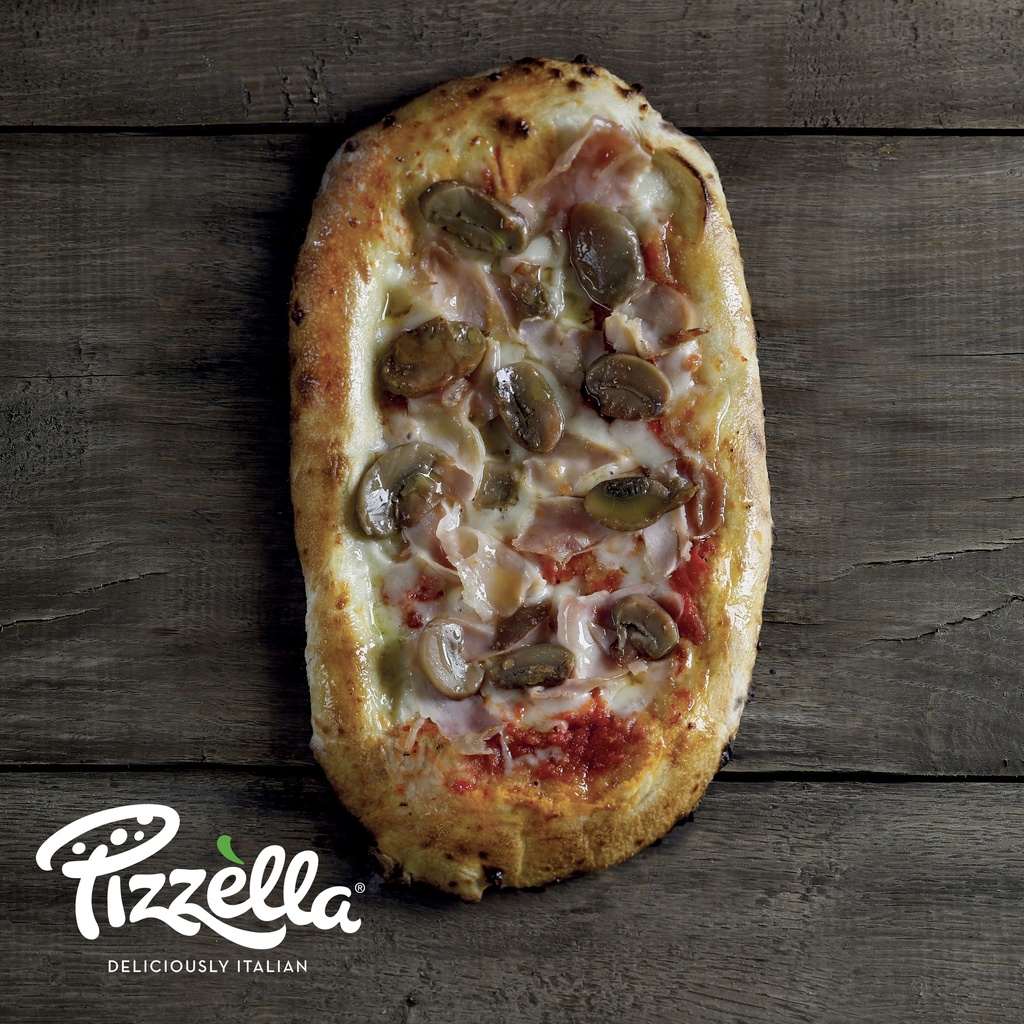 Pizzella proscuitto funghi (Jambon & Champinons) 4 x 225 gr