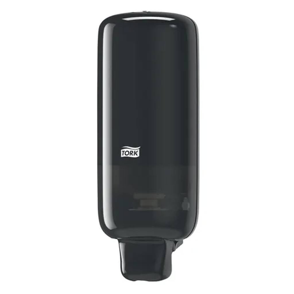 564508 Distributeur Tork de savon et de désinfectant pour les mains noir - S4