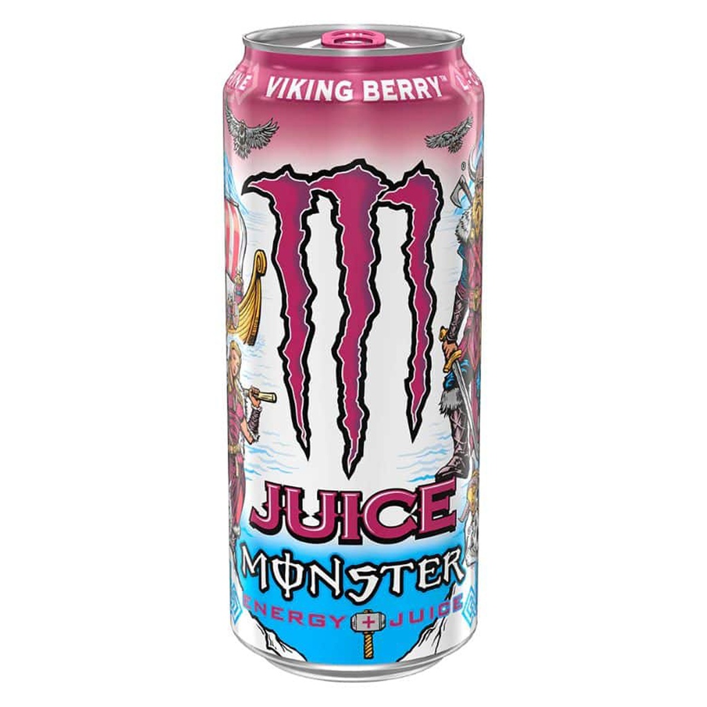 Monster Energy Juice Viking Berry Canette 24 x 50cl