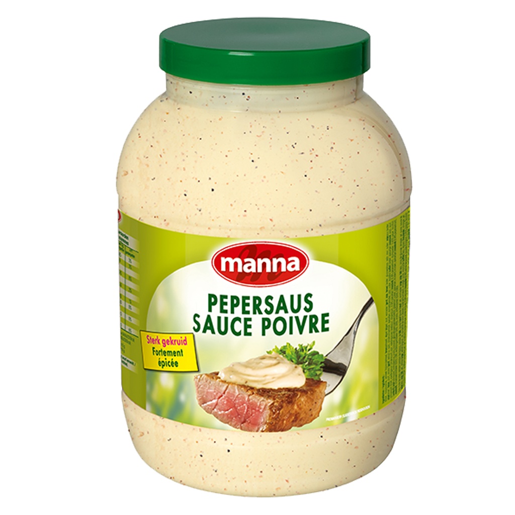 Sauce Poivre Manna PET 3 L