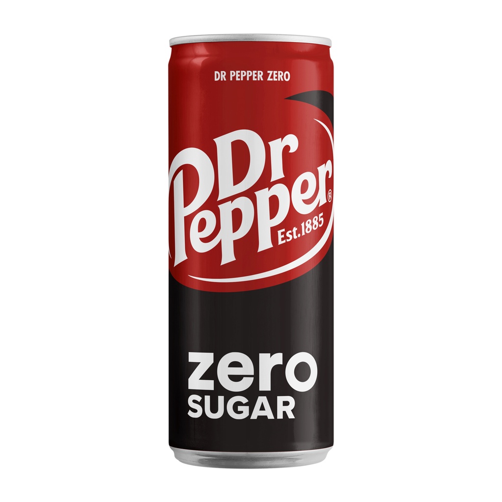 Dr. Pepper Zero Cannette 4 x 6 x 33 cl