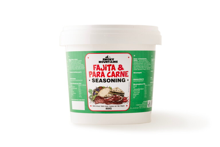 LA477 Fajita & Para Carne Seasoning Smoky Mountains 850 gr