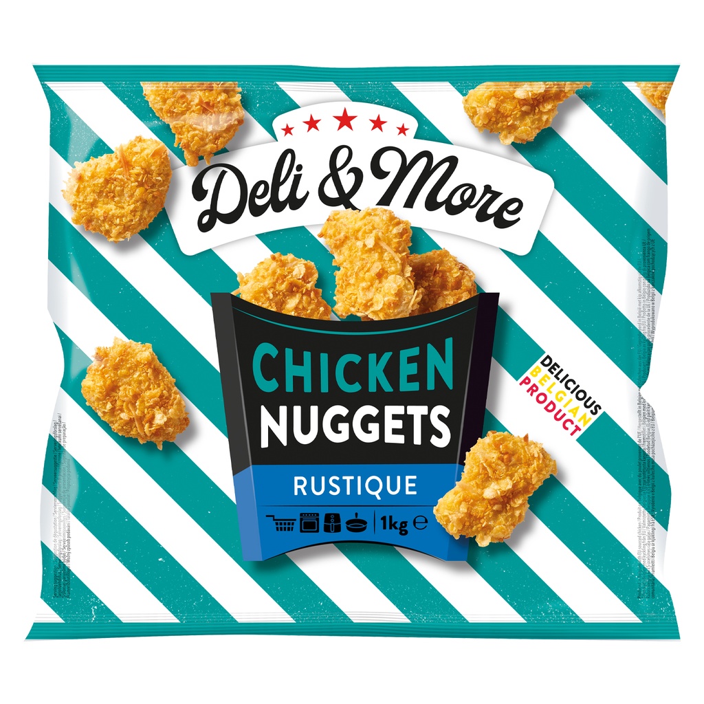 Chicken Nuggets Breaded Farm Chix 1 kg