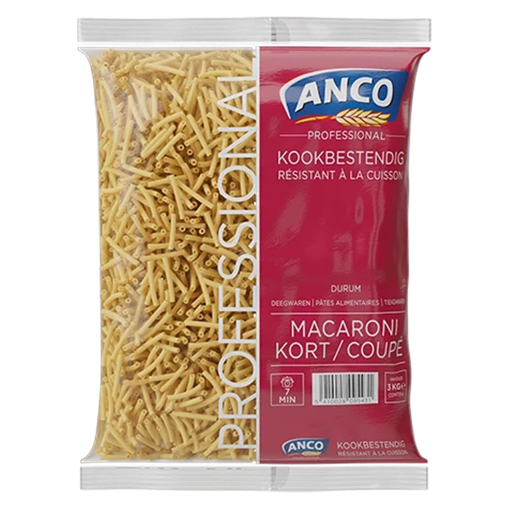 Macaroni précoupé Anco Sac 3 kg