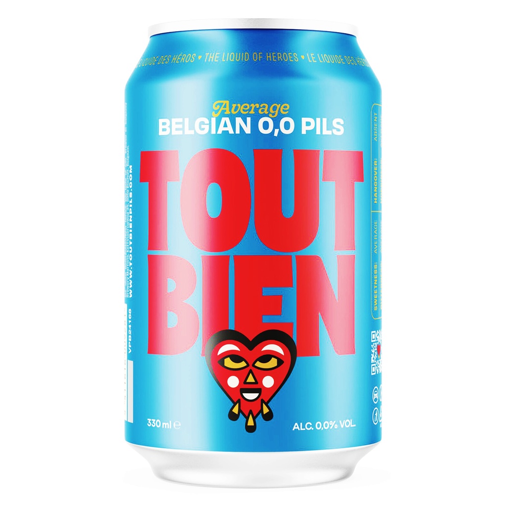 Tout Bien 0,0% Cannette 3 x 6 x 33 cl