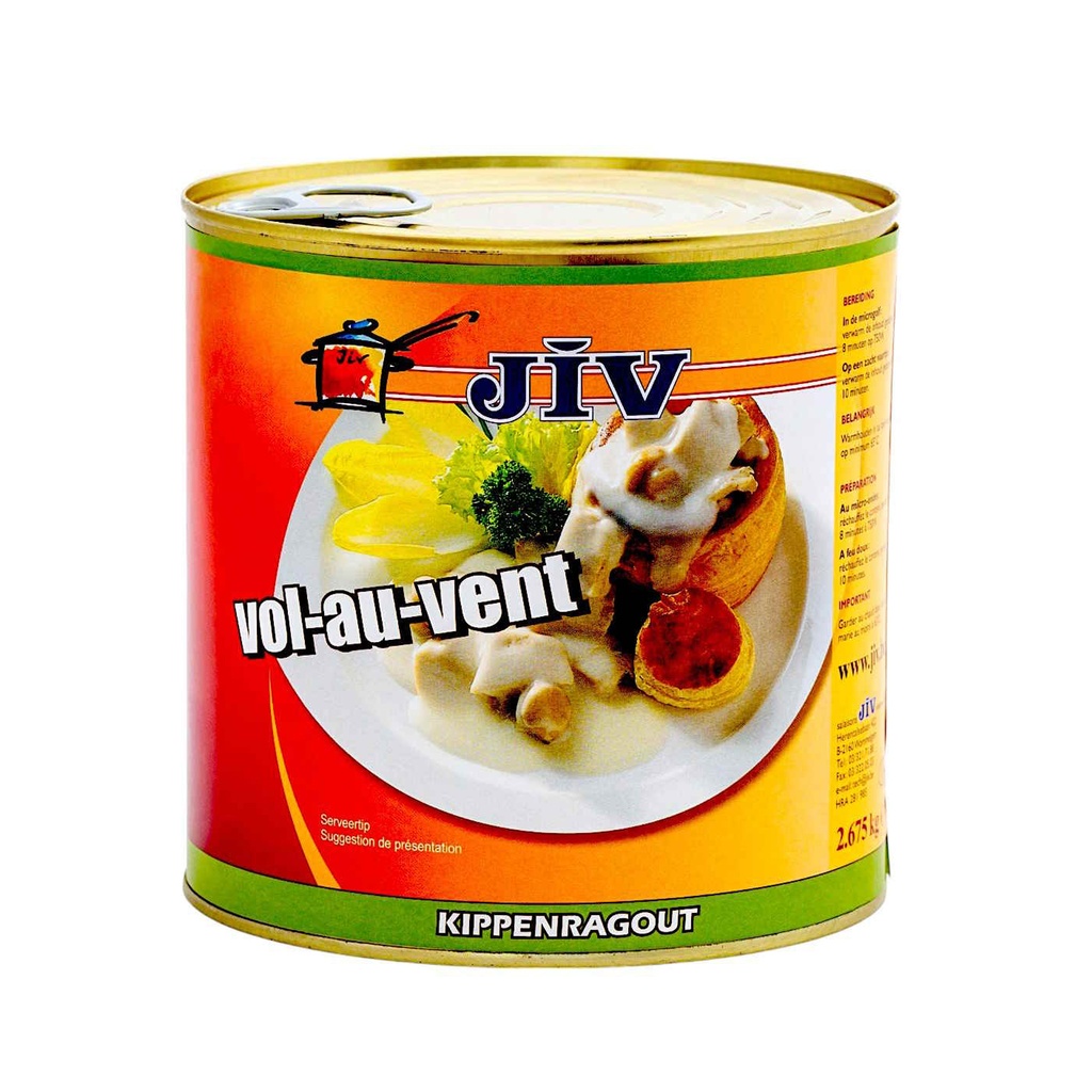 Vol Au Vent Jiv 2,7 kg