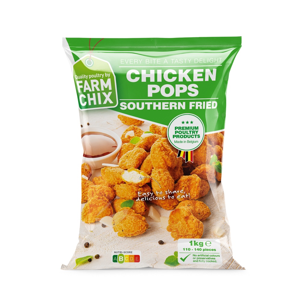 Chicken Pops Southern Fried Henny's 2 x 1 kg