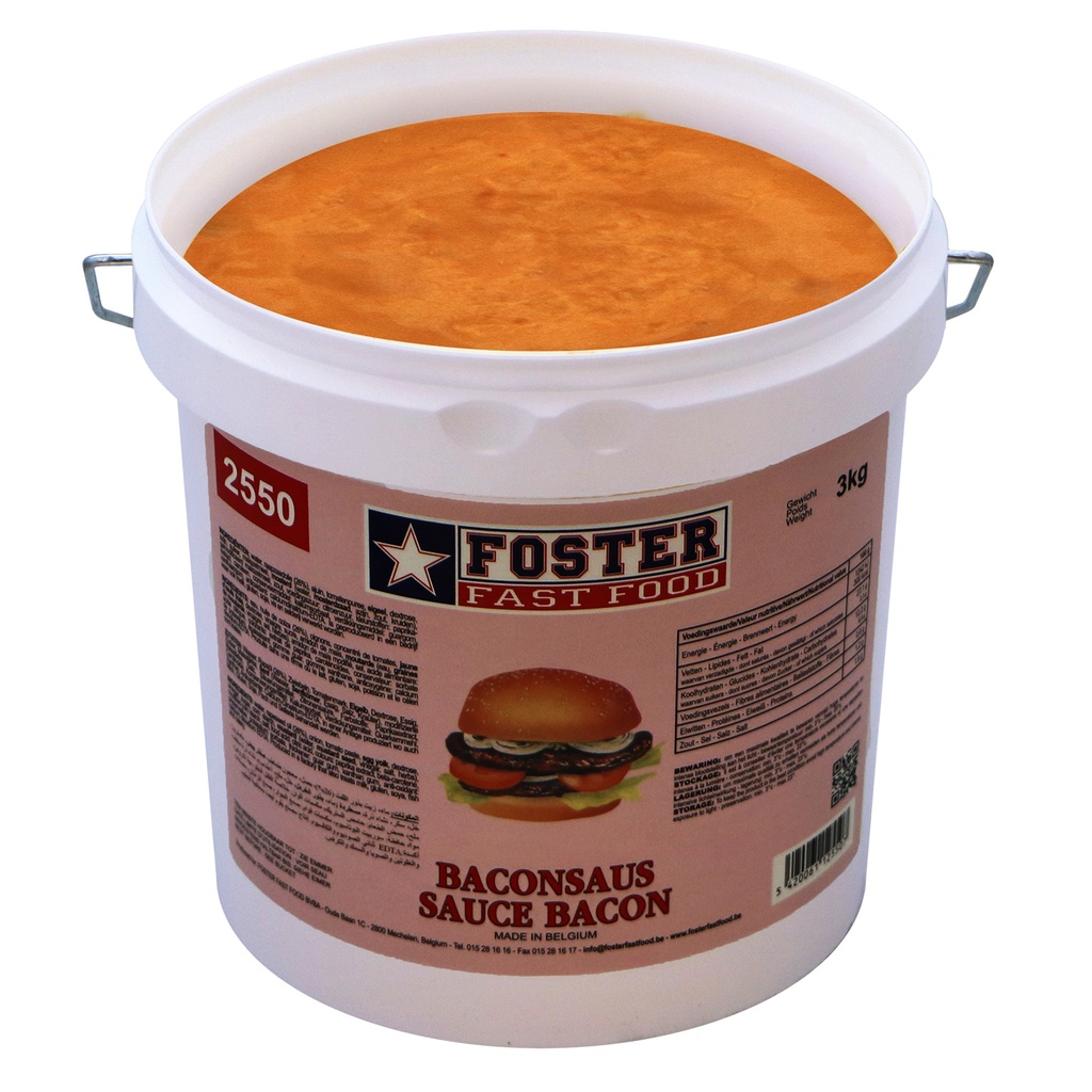 Sauce Bacon Foster Fast Food 3 kg