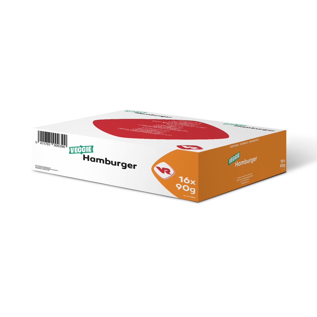 Hamburger Veggie Vanreusel 16 x 90 gr