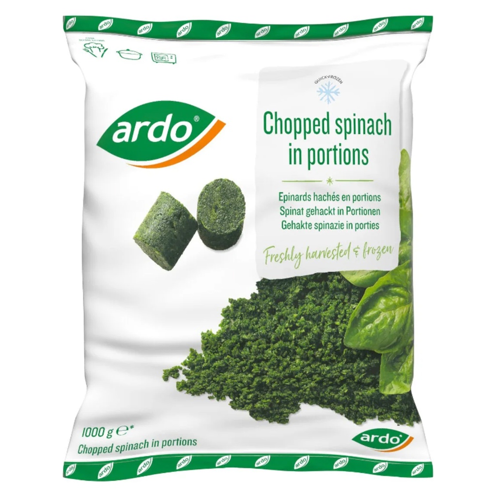 Epinards Haches Ardo 1 kg