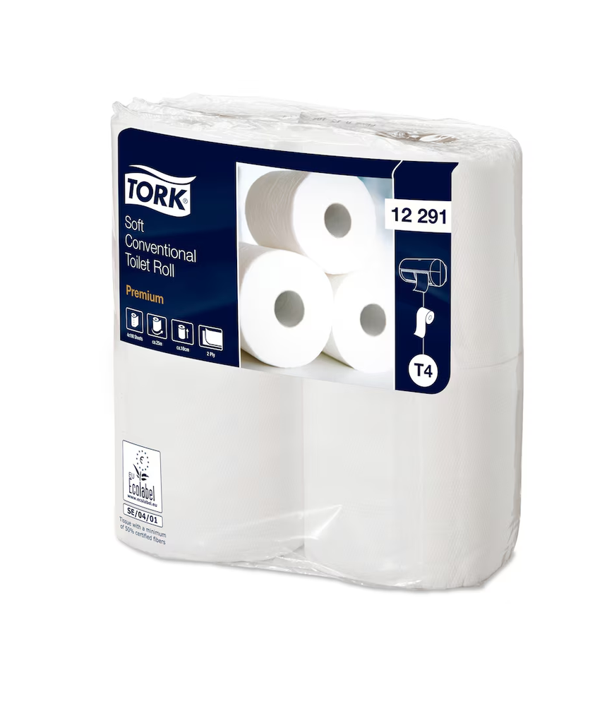 Tork Papier Toilet Soft 2C - T4 - 48 Roul. - 12291