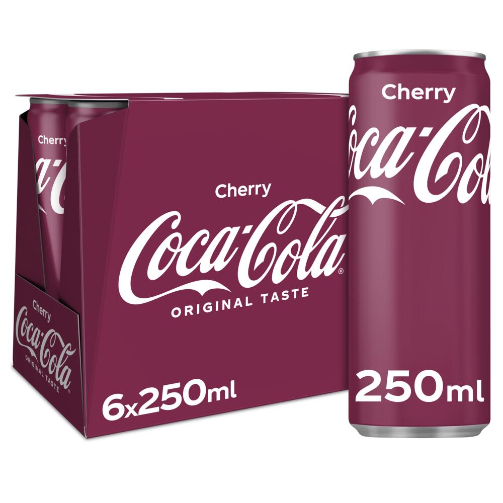 Coca Cola Cherry Canette 4 x 6 x 33 cl