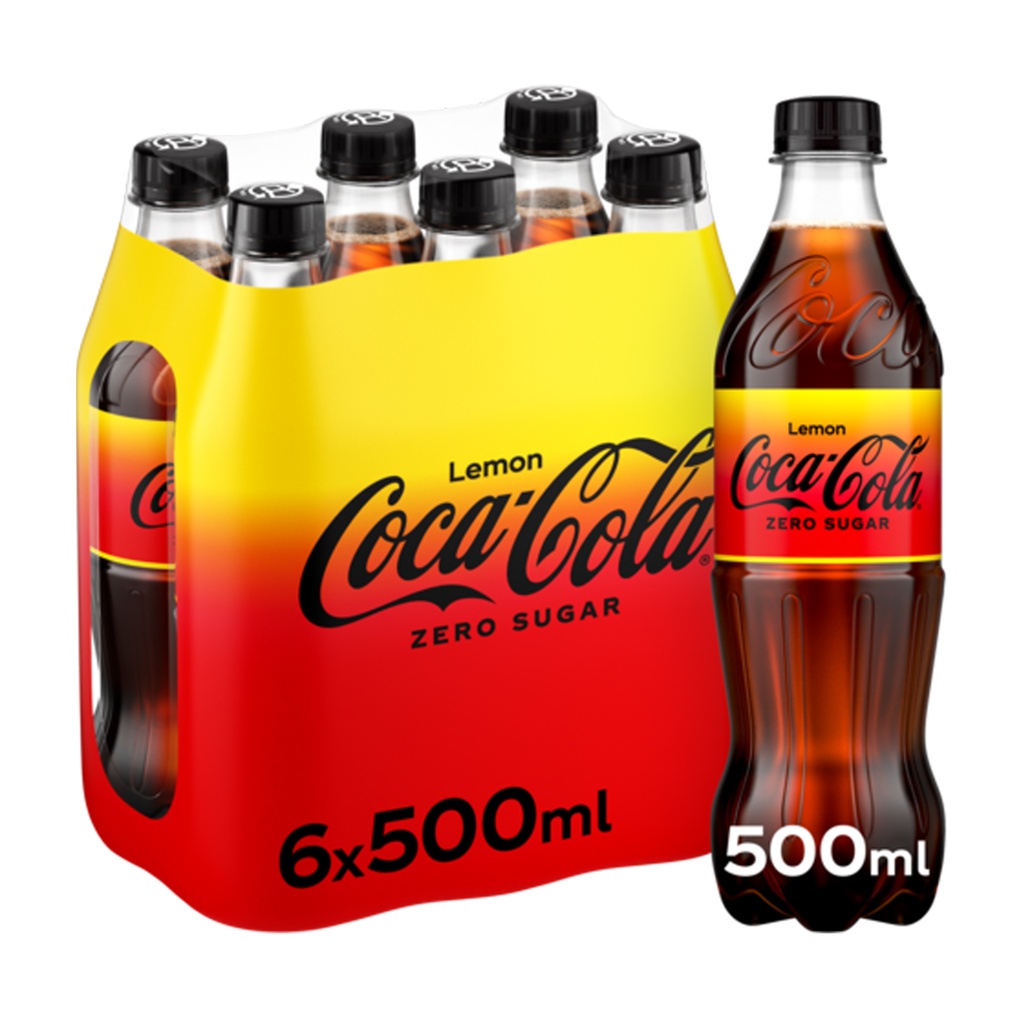 Coca Cola Zero Lemon Pet 24 x 50 cl