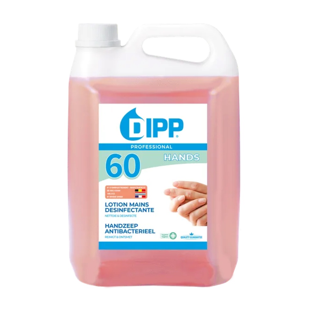 Lotion Main Desinfectante Dipp (60) 5 L