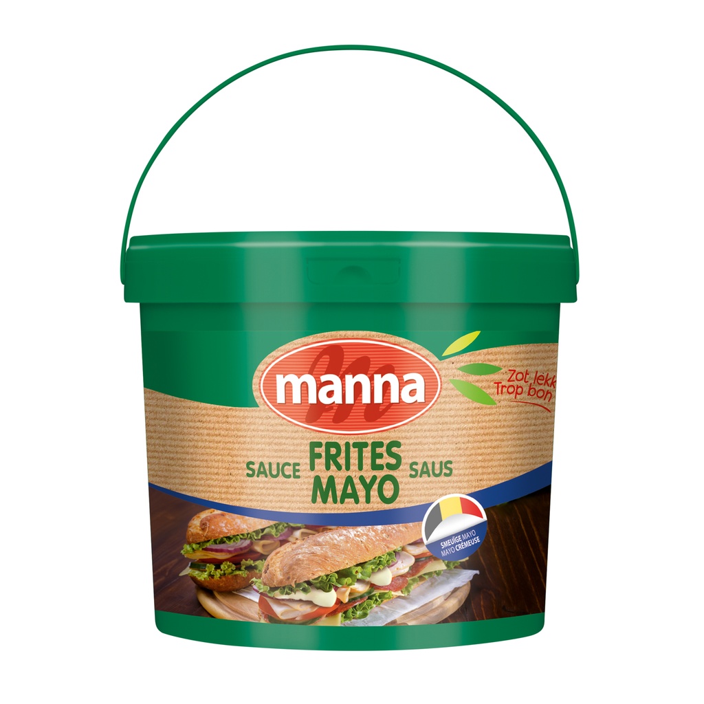 Sauce Frite 25% Manna Seau 5 L