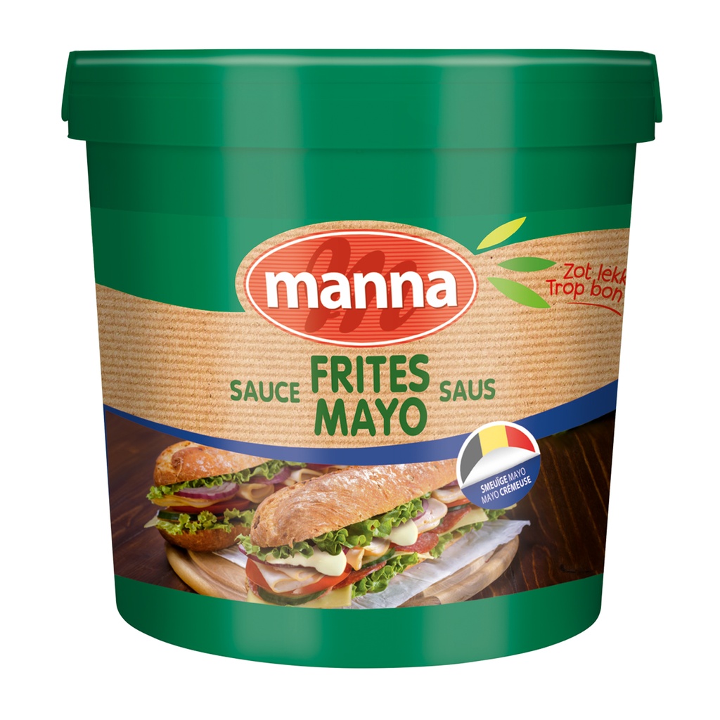 Sauce Frite 25% Manna Seau 10 L 