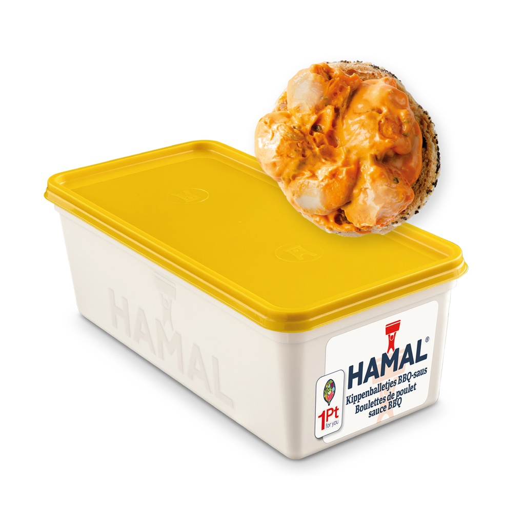 Boulettes de poulet en sauce BBQ Hamal 1 kg