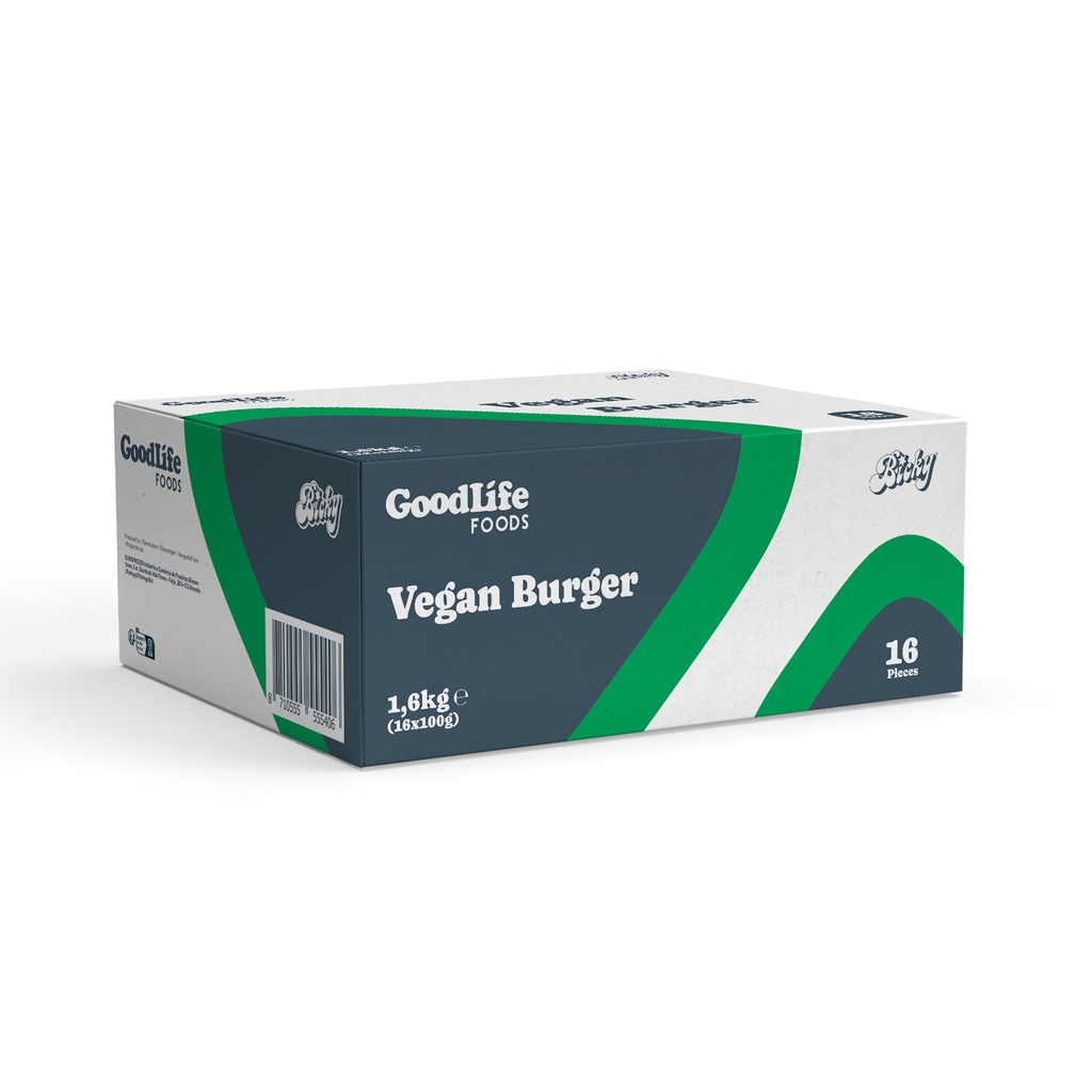 Vegan Burger Goodlife 16 x 100 gr 