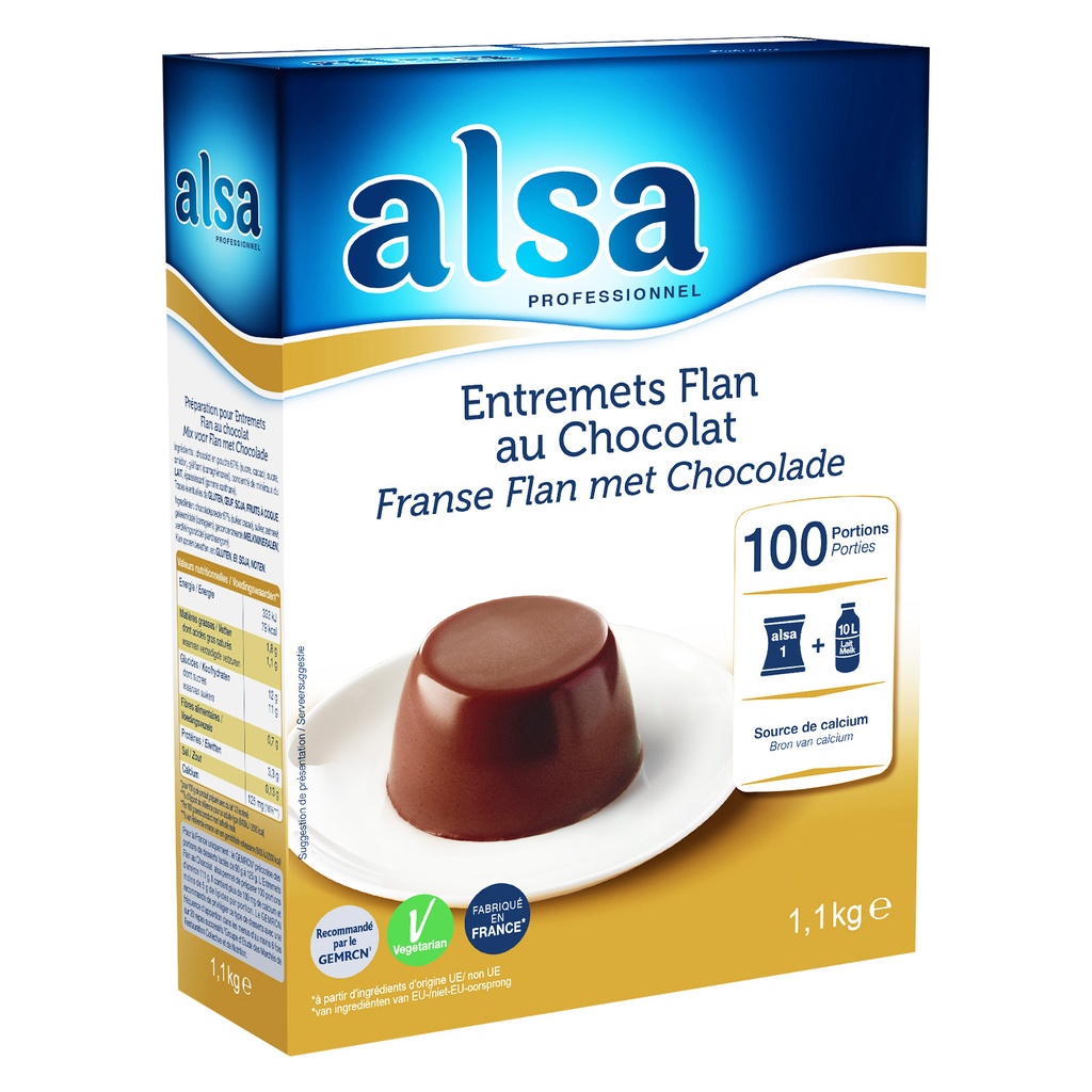 Flan Chocolade ALSA Dr. Oetker 1,1 kg