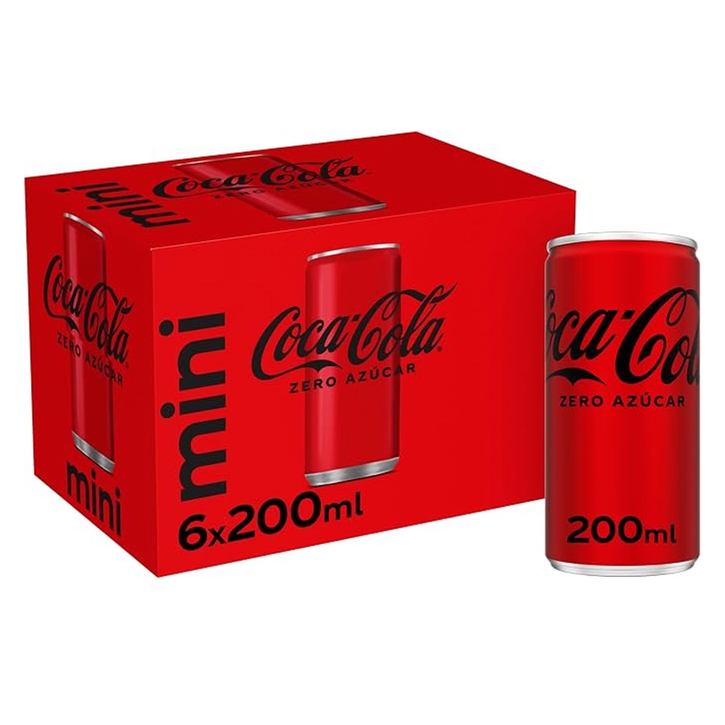 Coca Cola Zero Mini Canette 24 x 20 cl