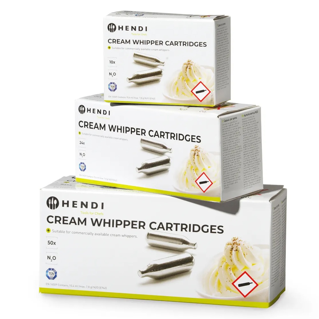 588208 Cartouches chantilly Hendi 10 pcs