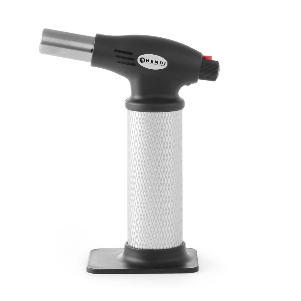 198209 Chalumeau à Crème Brûlée Gaz Rechargeable 50 x 190 mm Hendi