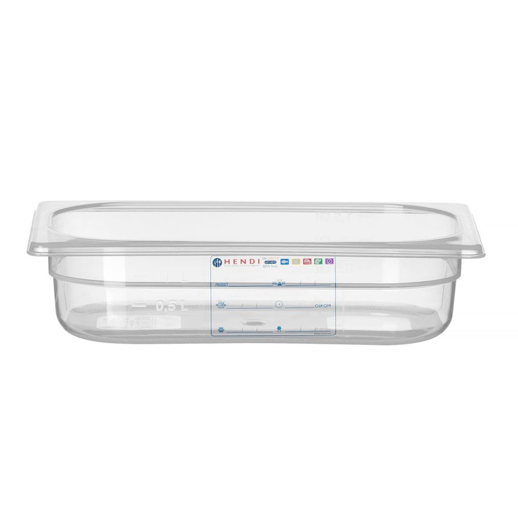 Bac Gastro 1/4 Hendi - 65 mm 880388