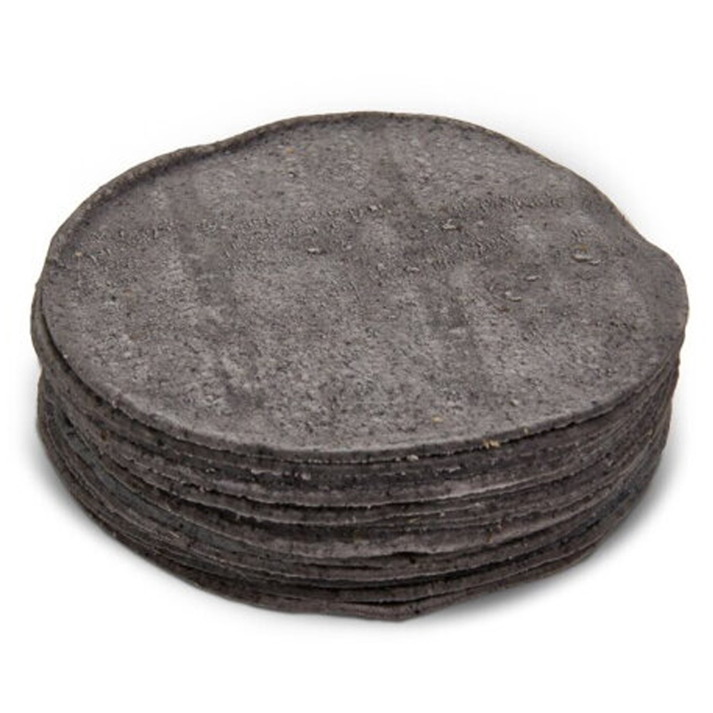 LA640 Blue Soft Corn Tortillas 4"/10 cm Blanco Nino LA Streetfood 6 x 36 pcs