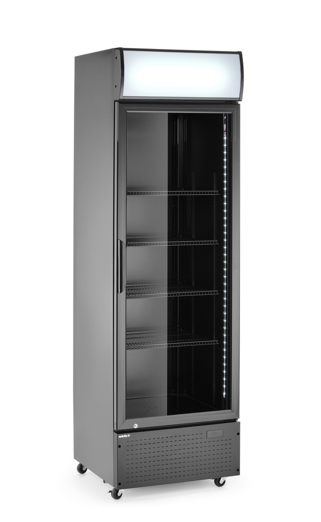 236932 Arrière-Bar Frigo avec Bandeau Lumineux Une Porte 254 L Hendi