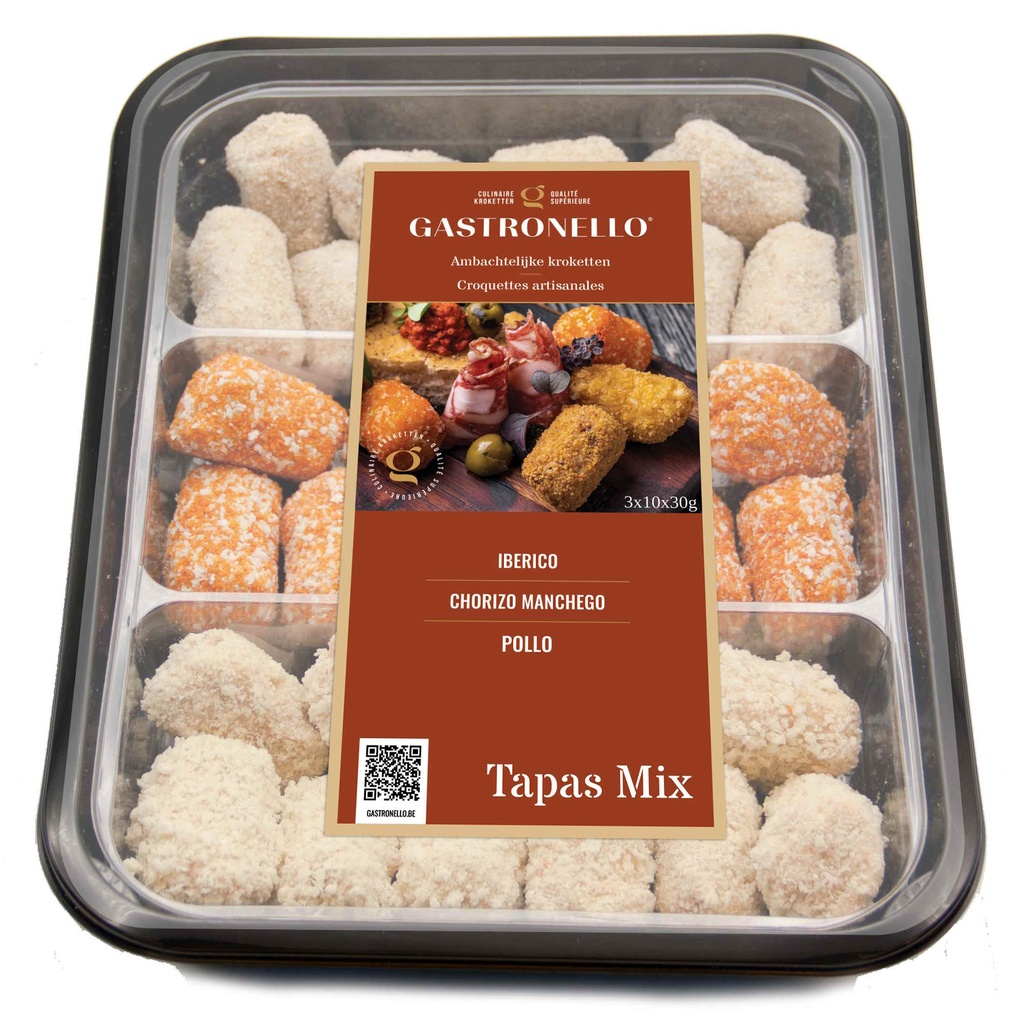 Tapas Mix Gastronello 3 x 10 x 30 gr