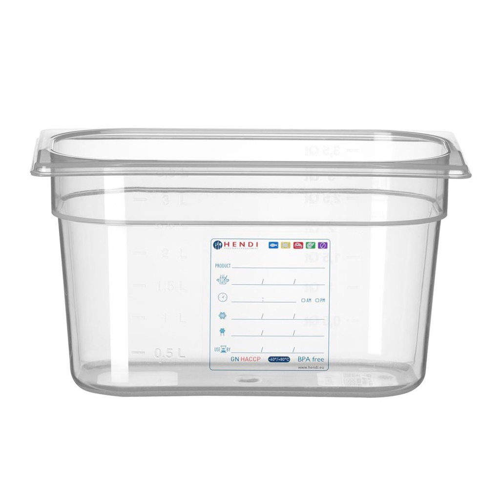 Bac Gastro 1/4  Hendi - 150 mm 880364