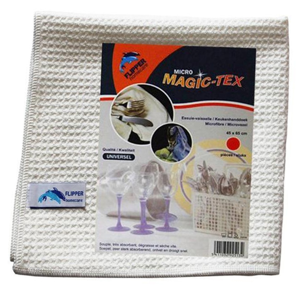 Essuie-Vaiselle Microfibre Flipper Homecare 3 pcs