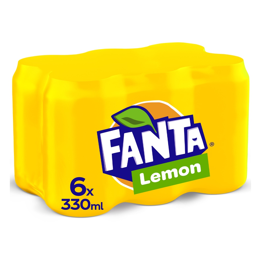 Fanta Lemon Can 6 x 33 cl