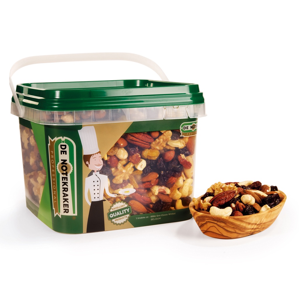 Mendiants Nutmix & Raisins De Notekraker 2 kg