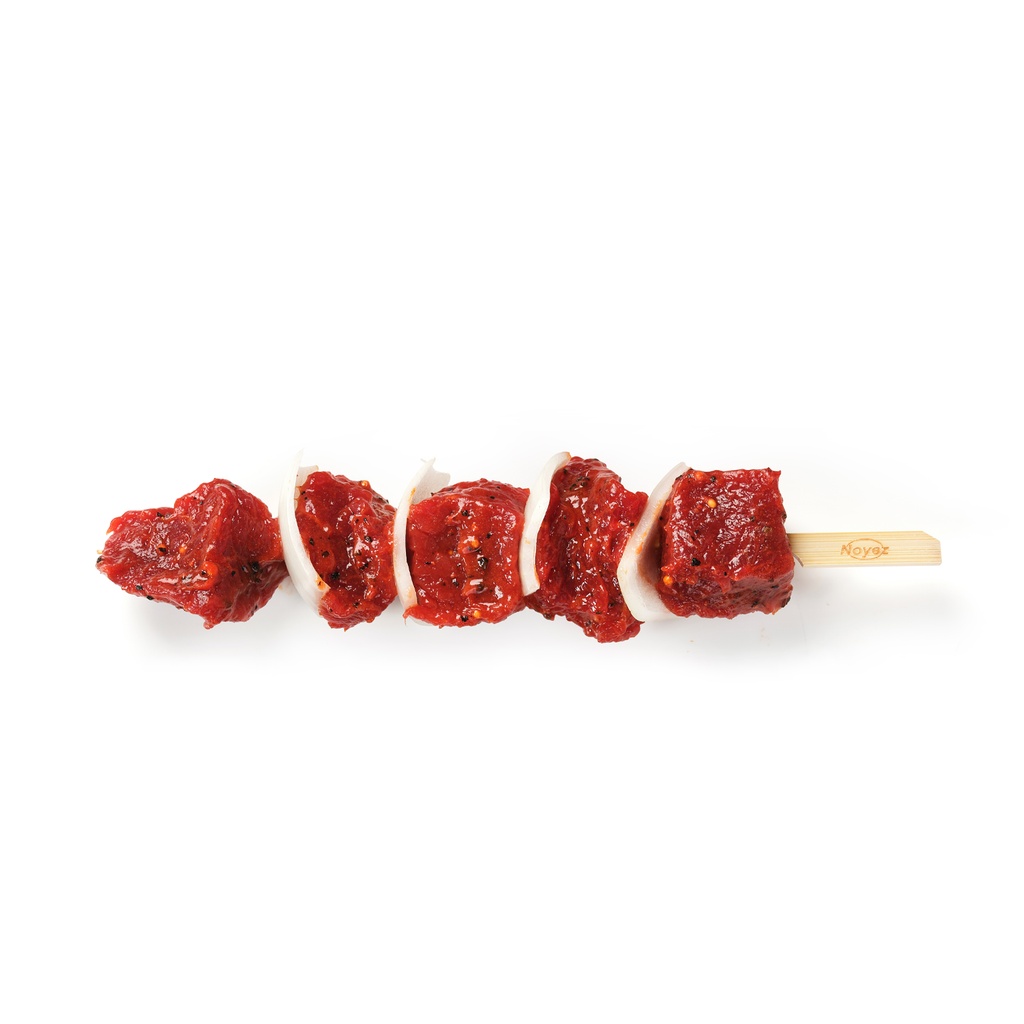 Brochettes Boeuf Frais Noyez 6 x 5 pcs x 160gr