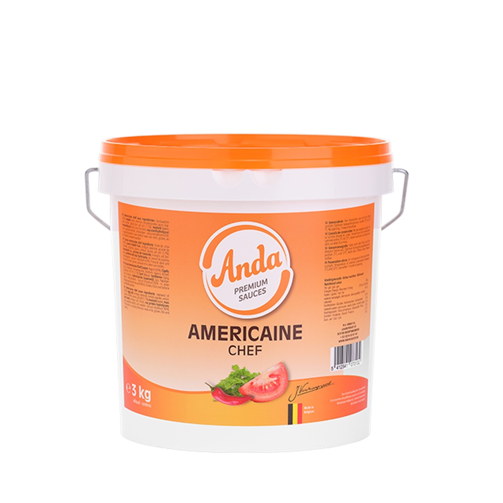 Américaine Chef Anda Pet 3 L