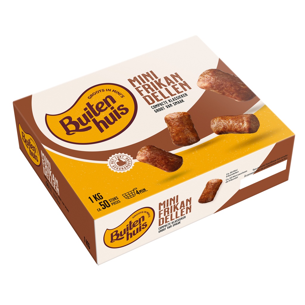 Mini Fricandelle Buitenhuis 50 x 20 gr