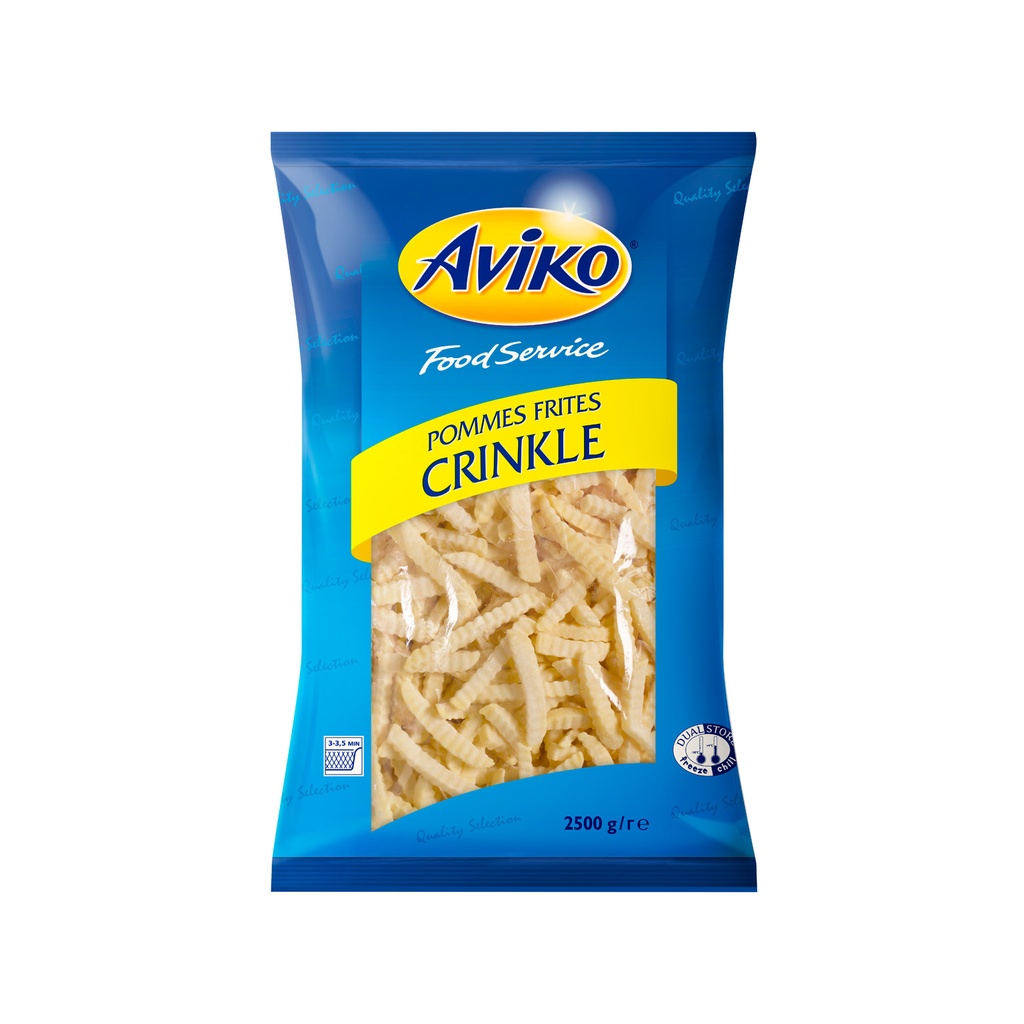 Pom Frites Crincle Aviko 2,5 kg