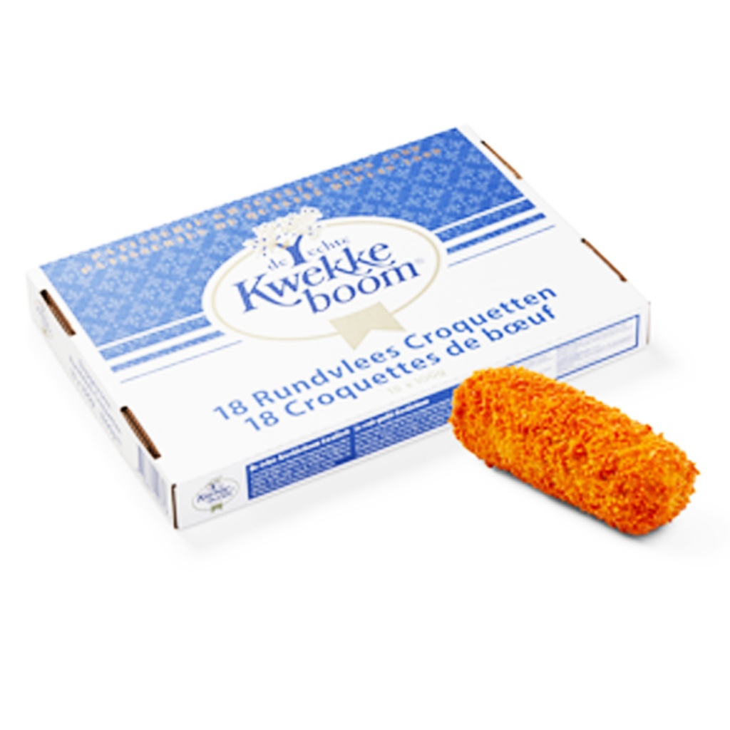 Croquette de boeuf effiloché Kwekkeboom 18 x 100 gr