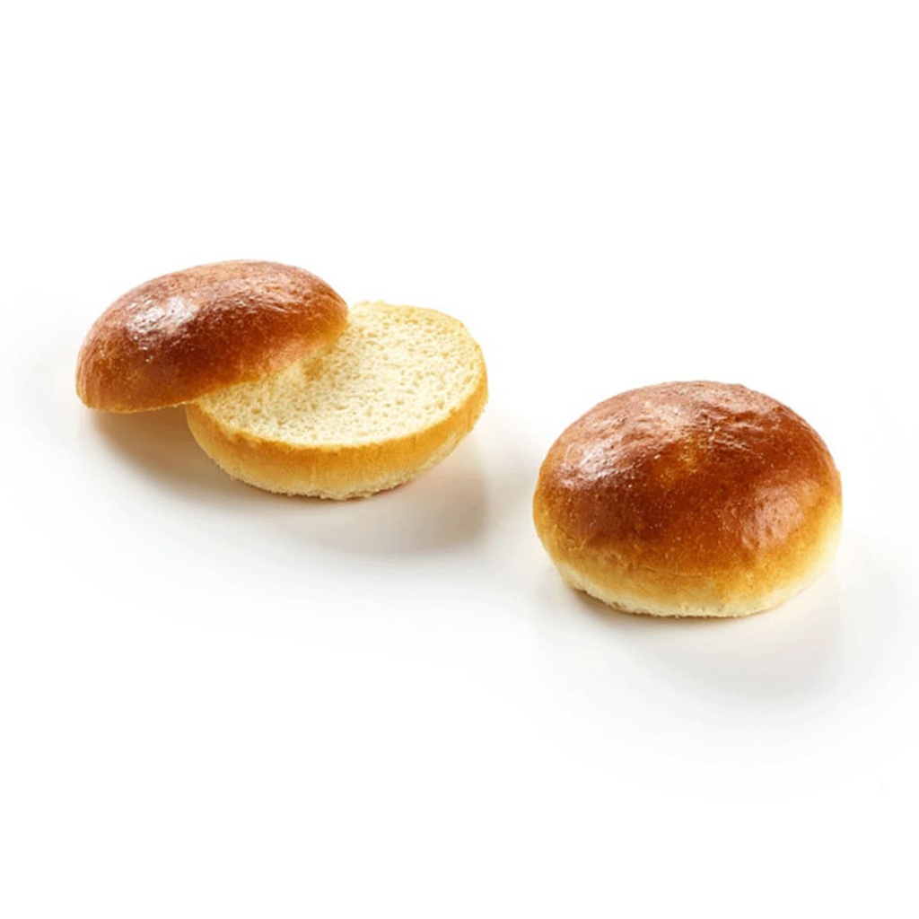 4377 Brioche Bun Pre-Sliced La Lorraine 50 x 85 gr