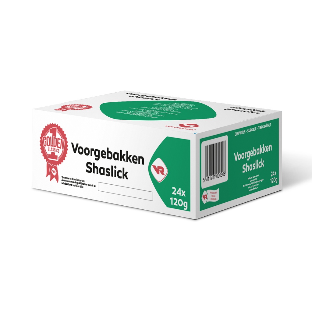 Shaslick Précuit Vanreusel 24 x 120 gr
