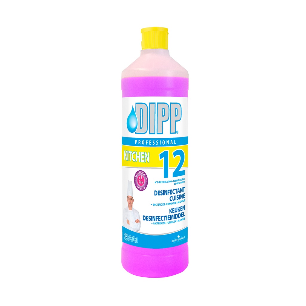 Desinfectant Cuisine Dipp (12) 1 L