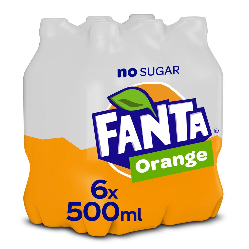 Fanta Orange Zero Pet 4 x 6 x 50 cl