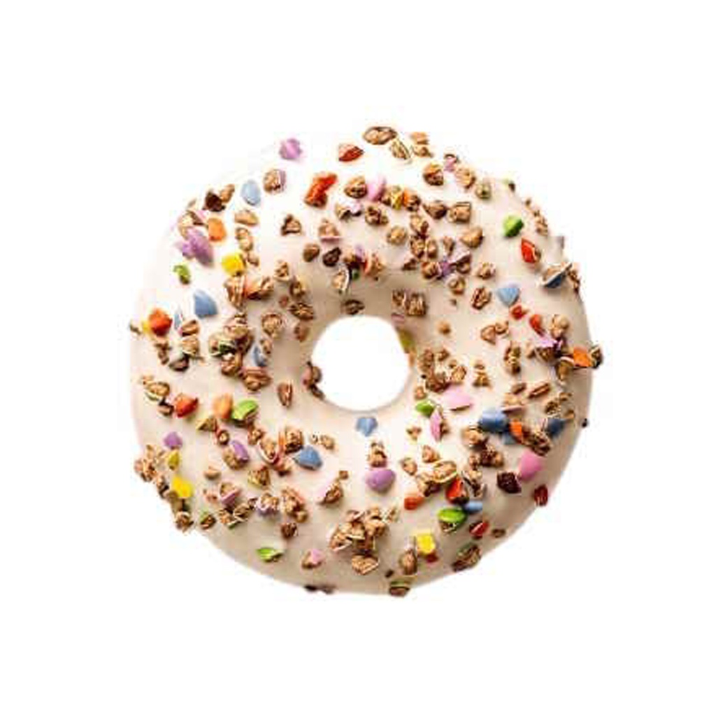 0839 Donut Crushed Candy Blanc La Lorraine 48 x 58 gr  